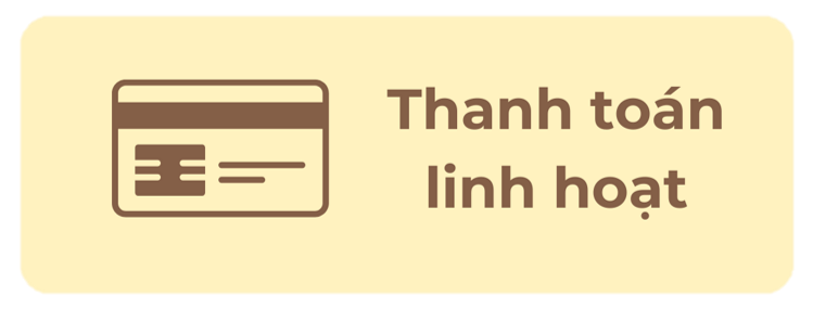 Thanh toán linh hoạt
